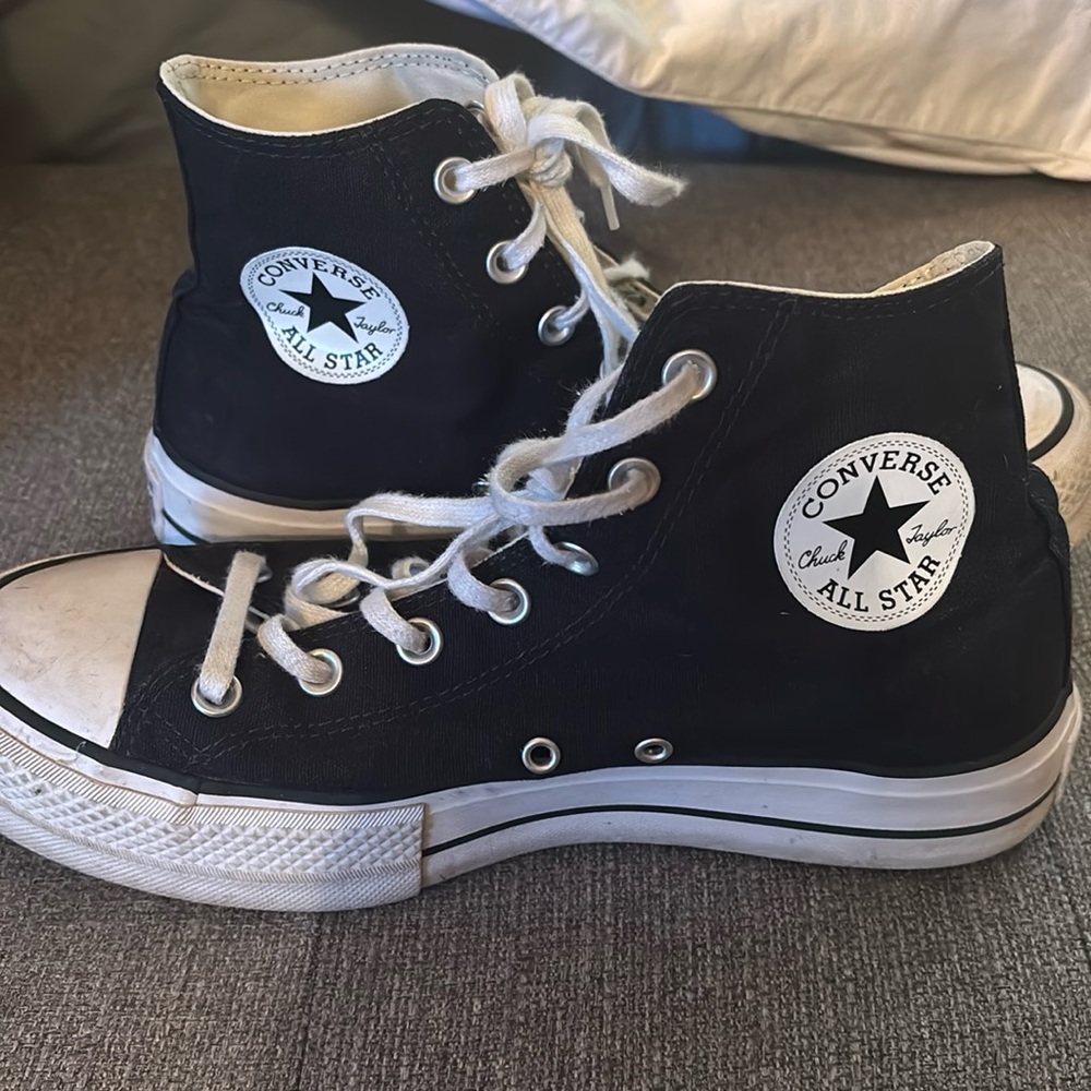 High Top Black Converse